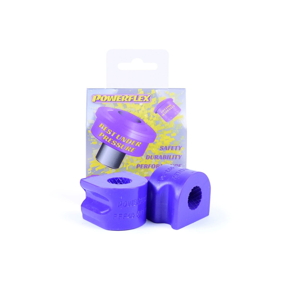 Silent block Powerflex Road binnenzijde voorste anti-roll bar 21mm Mercedez Benz W203/S203 (2000-2007) (2 stuks) - PF-F4050321-2 - PFF40-503-21 - 5055676551207