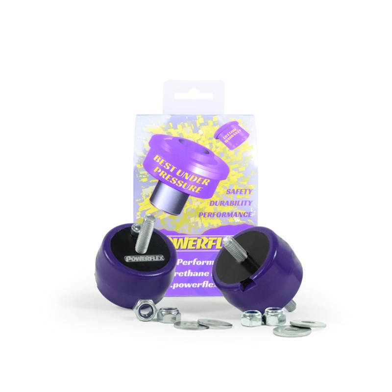 Silent bloc Powerflex Road versnellingsbakbevestiging (rups) BMW E82 1M Coupé (2010-2012) (2 st.) - PF-F54655P-2 - PFF5-4655P - 5055676558701