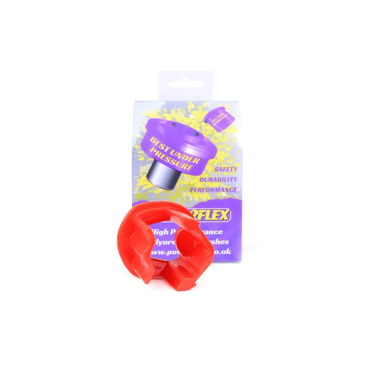 Boccola Powerflex Road inserto montaggio coppia inferiore grande Ford Fiesta Mk8 dopo 2017 (1 pezzo) - PF-F192225 - PFF19-2225 - 5055676546944
