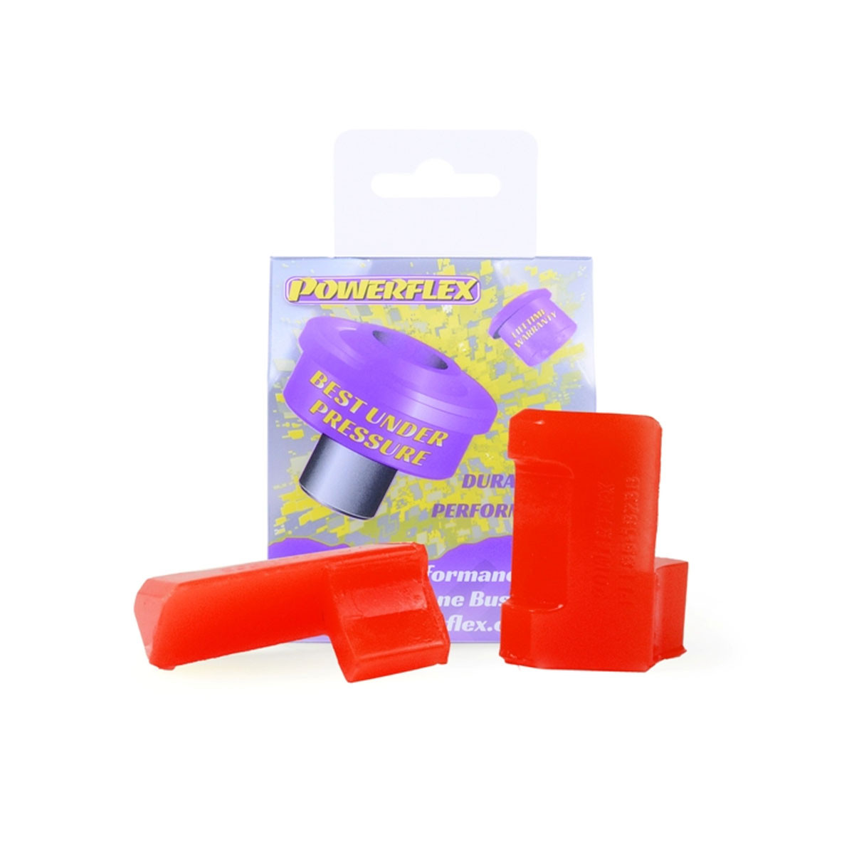 Silent bloc Powerflex Road versnellingsbakbevestiging (3 cilinder & diesel) Audi A1 GB na 2018 (1 stuk) - PF-F851823R - PFF85-1823R - 5055676557841