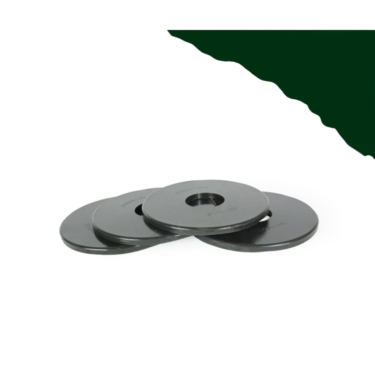 Powerflex Heritage rear spring pad 8 mm Volkswagen Transporter T4 (4 parts) - PF-R85-1132-8-4-H - PFR85-1132-8-4H - 5055676561978