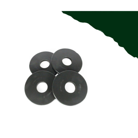 Silent bloc Powerflex Heritage tampon de ressort arrière de 13 mm Volkswagen Transporter T4 (4 pièces)