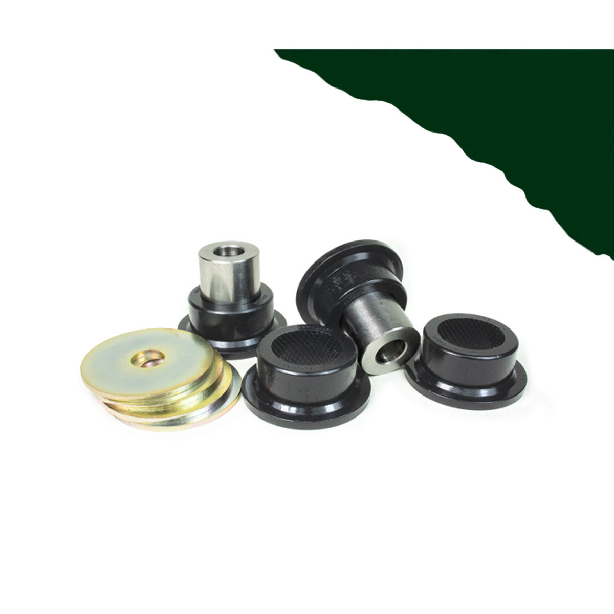 Powerflex Heritage rear lower spring mount outer bush Alfa Romeo GTV/Spider 916 2.0/V6 (1995-2005) - PF-R1-714-2H - PFR1-714H - 5055676562906