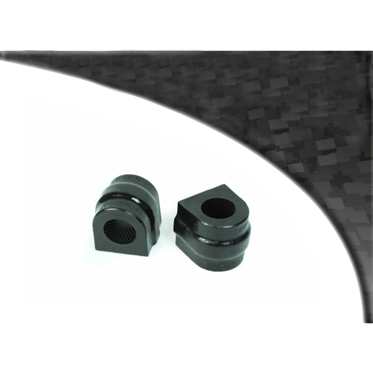 Silent bloc Powerflex Black voorste stabilisatorstang 22.5mm Renault Clio 4 RS 12-19 (2 stuks) - PF-F60703225-2N - PFF60-703-22.5BLK - 5055676553522