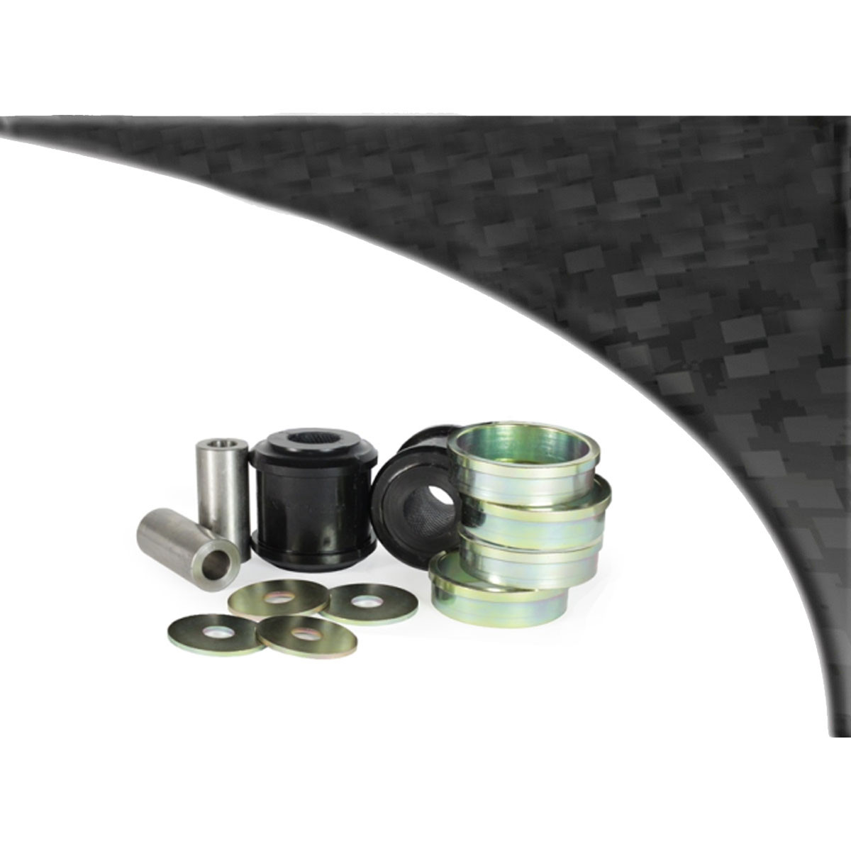 Silent bloc Powerflex Black support de bras de rayon avant BMW séries 2 (2 pièces) - PF-F5-2301-2N - PFF5-2301BLK - 5055676562012