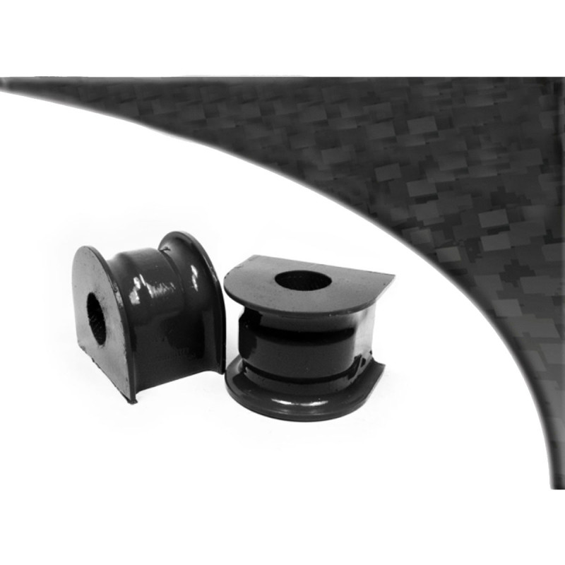 Silent bloc Powerflex Zwart voorste anti-roll bar 24mm Volkswagen Transporter T6 (2 stuks) - PF-F852103-24-2N - PFF85-2103-24BLK - 5055676565167