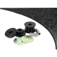 Silent bloc Powerflex Zwart Achterwieg Lancia Delta HF Integrale inclusief Evo 1986-1995 (2 stuks) - PF-R30315-2N - PFR30-315BLK - 5055676542274