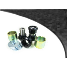 Silent bloc Powerflex zwart achterste veerpootsteun Mazda MX5 (2 stuks) - PF-R36612-2N - PFR36-612BLK - 5055676564986