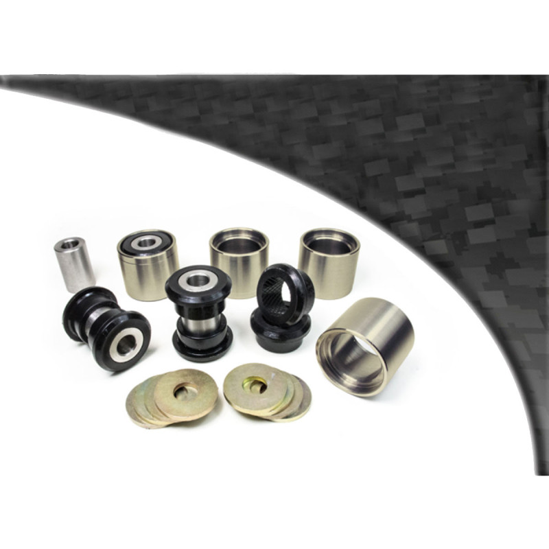 Silent bloc Powerflex zwart achterdifferentieel veerpootsteun Jaguar XJ40 (4 stuks) - PF-R27411-4N - PFR27-411BLK - 5055676564726