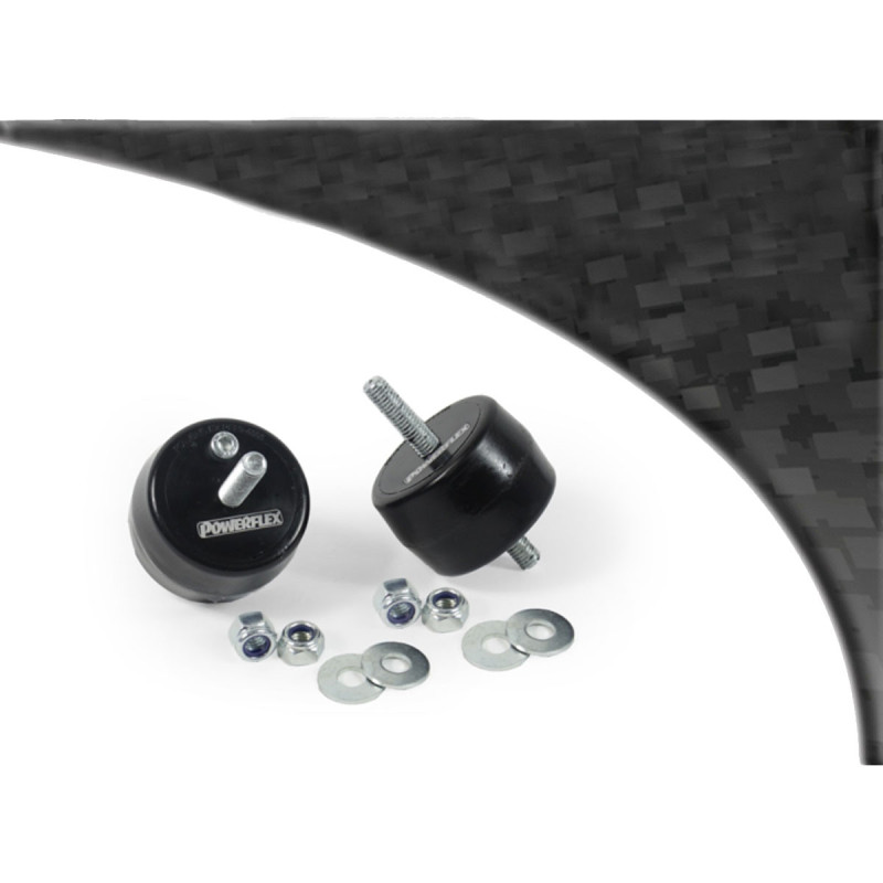 Powerflex Black transmission mounting bush BMW E81/82 (2 parts) - PF-F54655-2N - PFF5-4655BLK - 5055676547002