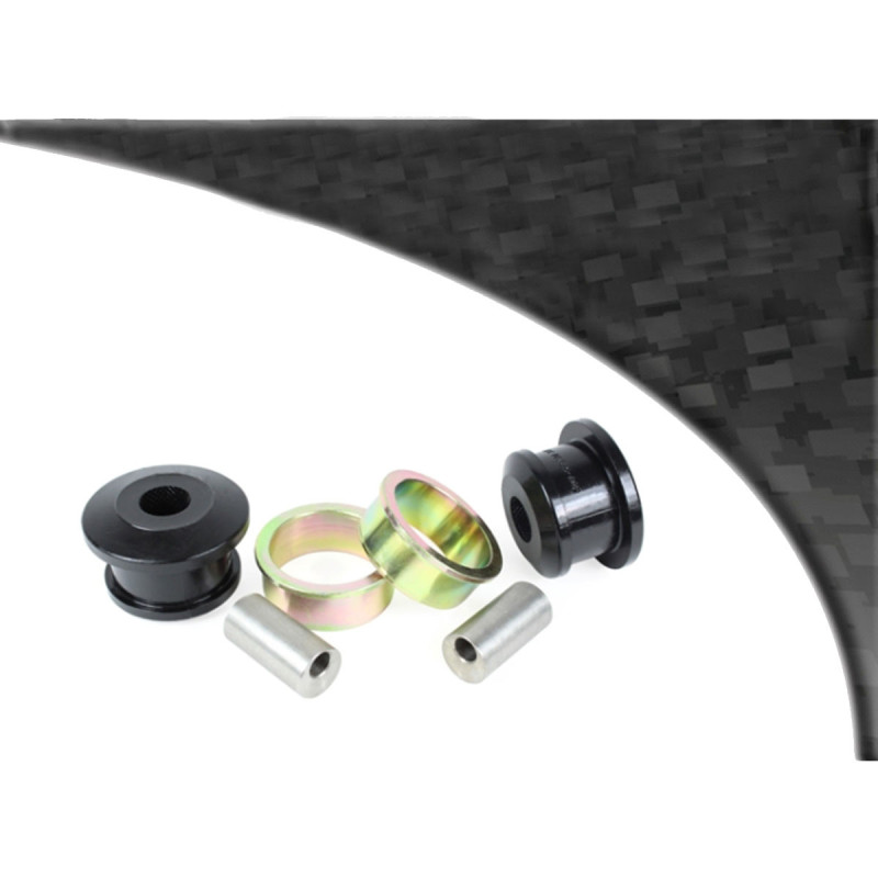 Silent bloc Powerflex Zwart achter driehoek voor Audi Q2 2wd (2 stuks) - PF-F85802-2N - PFF85-802BLK - 5055676544735