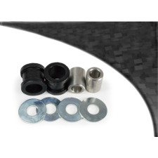 Silent bloc Powerflex zwarte gordeldemper Super Charger Mini R50/52/53 Gen 1 (2000-2006) (2 stuks) - PF-F5-211-2N - PFF5-211BLK - 5055676562104