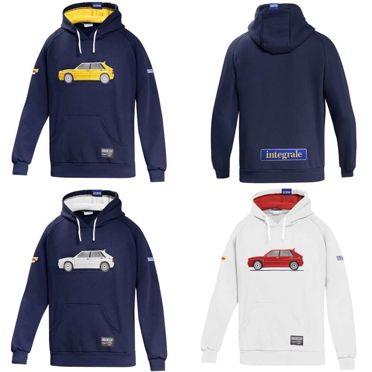 Sparco Delta HF Integrale hoodie - BMF0017N0.BM.XL - BMF0017N0N210XL