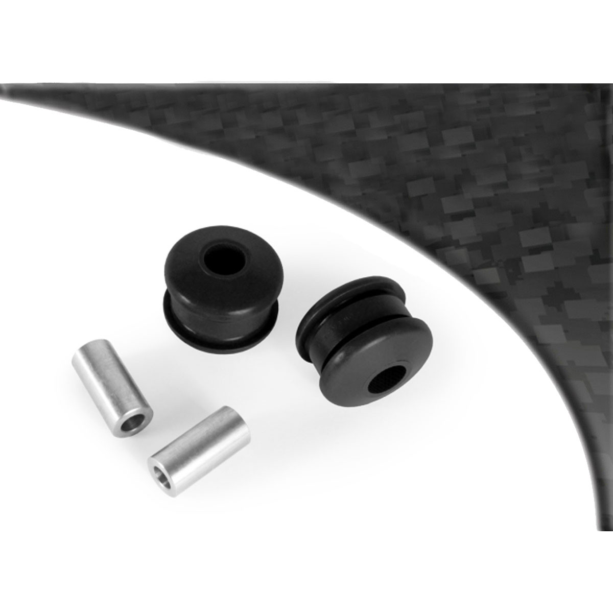 Silent bloc Powerflex Zwart voorarm-achterbus Fiat 500 (2 stuks) - PF-F16-502-2N - PFF16-502BLK - 5055676562067