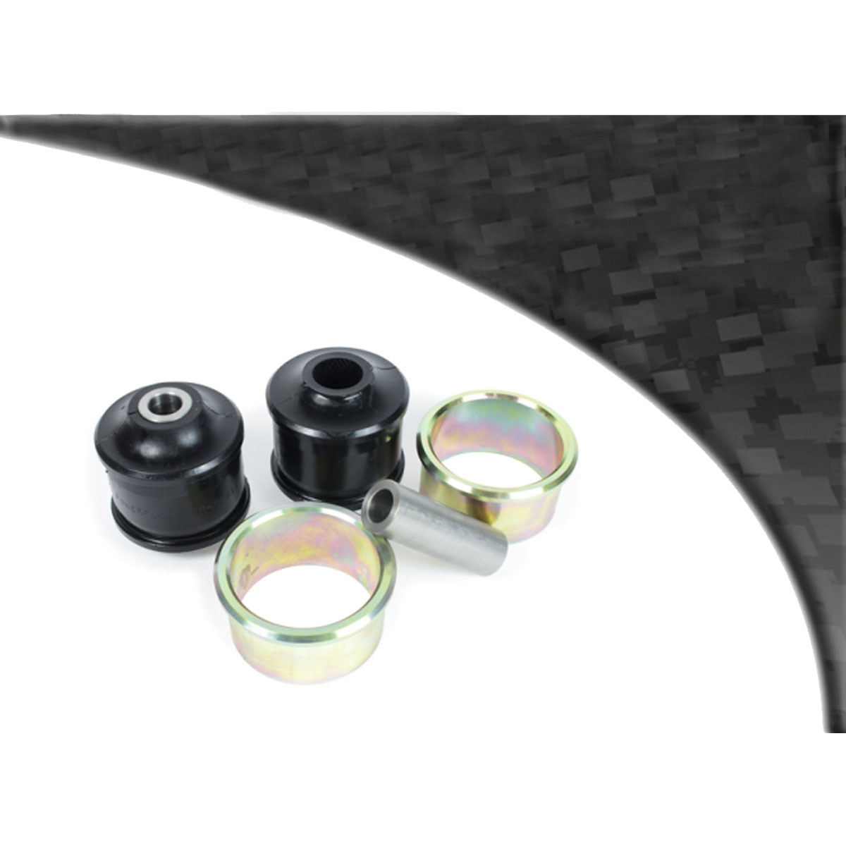 Silent bloc Powerflex zwart achterste draagarm Subaru Legacy (2 stuks) - PF-R69-616-2N - PFR69-616BLK - 5055676560643