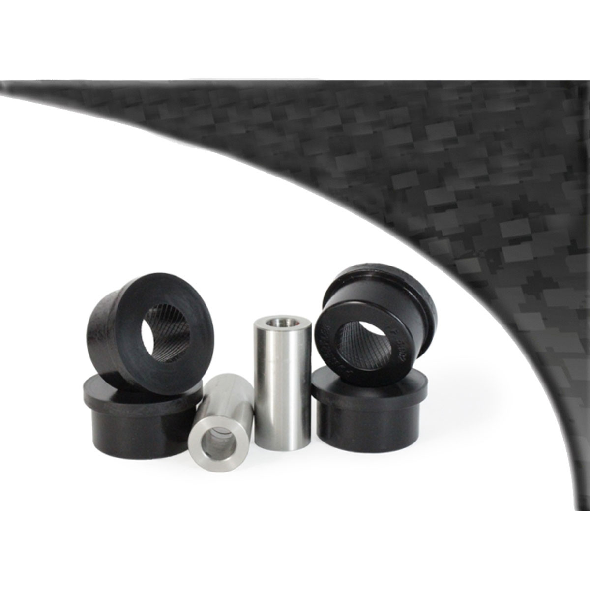 Silent Block Powerflex Zwart achterste voorste driehoek Honda Civic (2 stuks) - PF-F25-902-2N - PFF25-902BLK - 5055676561664