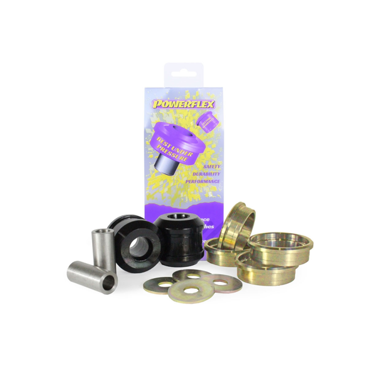 Silent bloc Powerflex Road voordraagarmlager Honda Civic (2 stuks) - PF-F25-901-2 - PFF25-901 - 5055676561770