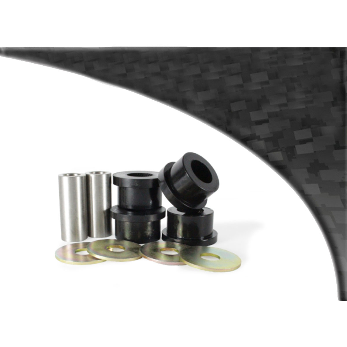Silent bloc Powerflex Black voordraagarmlager Honda Civic na 2022 (2 stuks) - PF-F25-1201-2N - PFF25-1201BLK - 5055676561480
