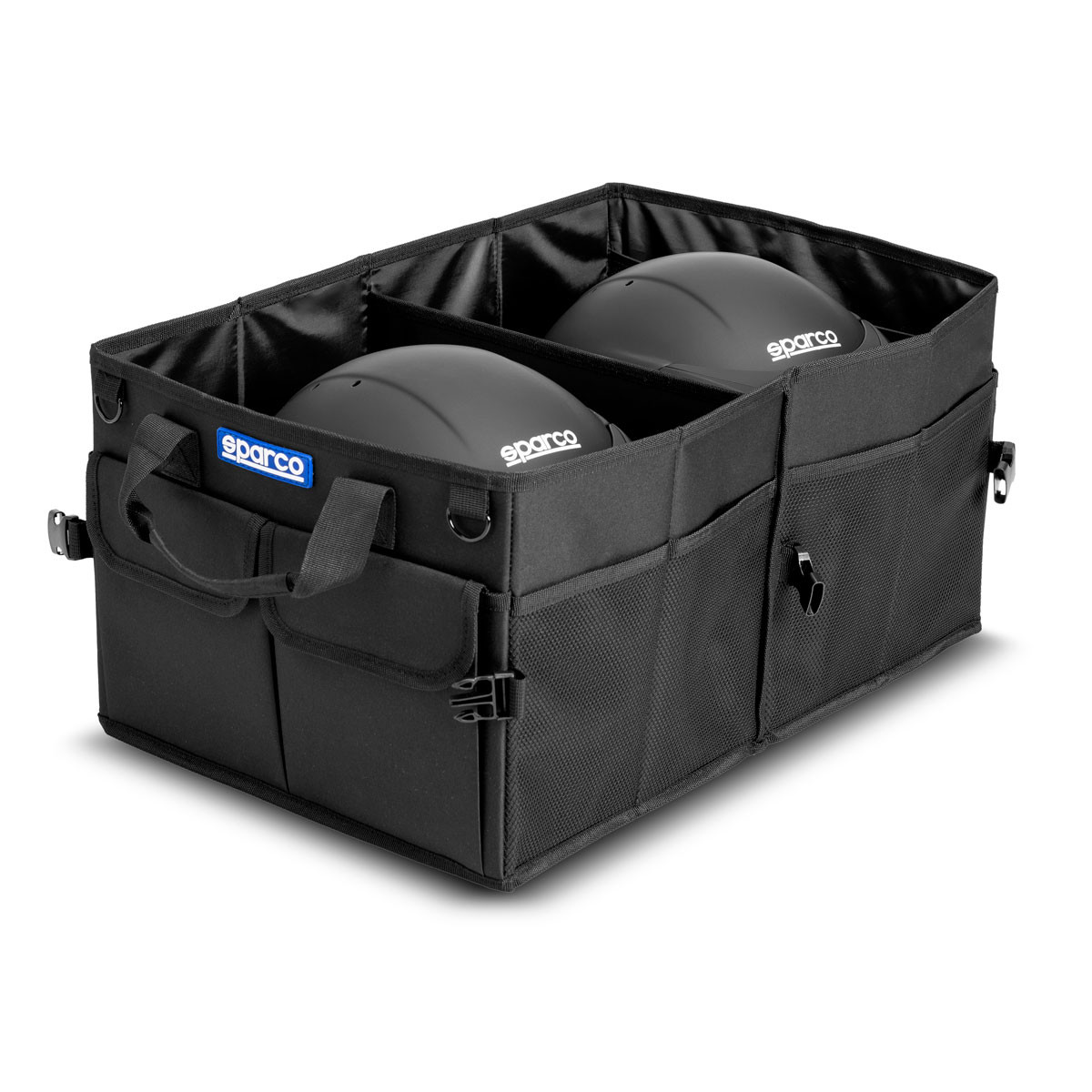 Contenitore per caschi pieghevole Sparco (56x36x27cm) - BRH0031B0.N - BRH0031B0K0100N