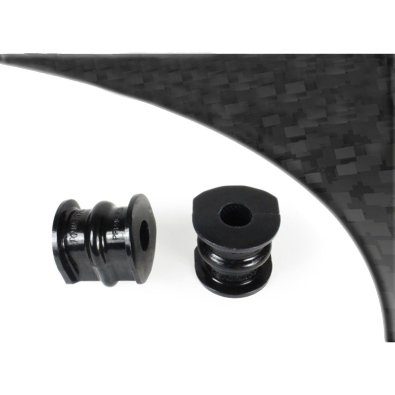 Powerflex Black rear anti-roll bar bush 14mm Nissan GT-R 2008 on (2 parts) - PF-R46-713-14-2N - PFR46-713-14BLK - 5055676562340