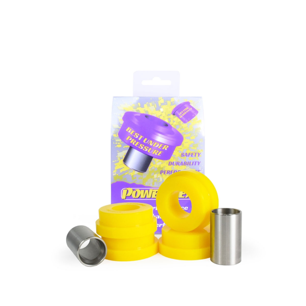Silent bloc Powerflex Road montage avant du sous-châssis arrière Volvo S60 (2001-2009), V70/S80 (1999-2007) - PF-R88-602-28-2 - PFR88-602-28 - 5055676562579