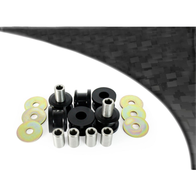 Silent block Powerflex Black voorste subframebevestiging Saab 9-5 YS3E (1998-2010) - PF-F66-208-40-6N - PFF66-208-40BLK - 5055676562487