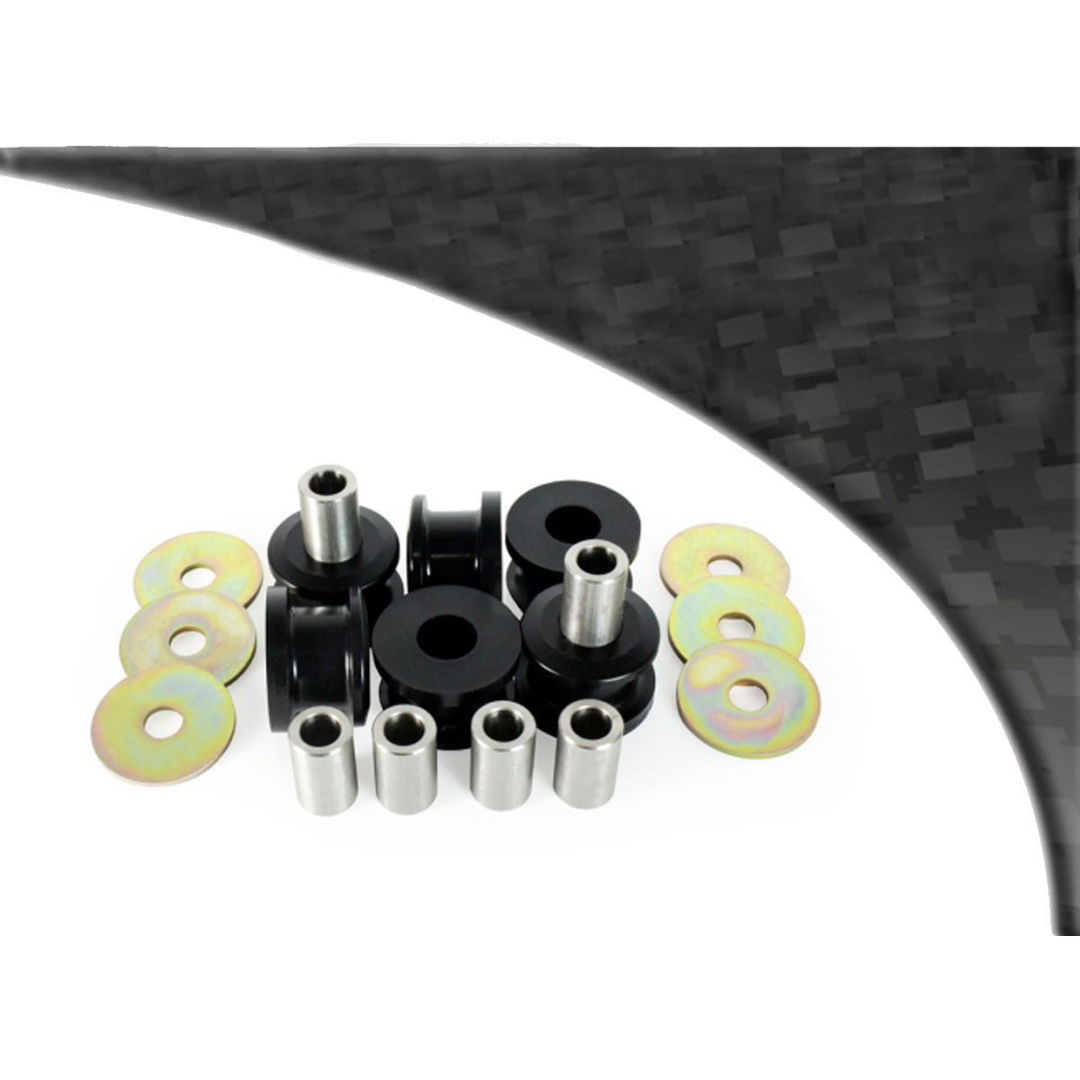 Silent bloc Powerflex Black montage de sous-châssis avant Saab 9-5 YS3E (1998-2010) - PF-F66-208-40-6N - PFF66-208-40BLK - 5055676562487