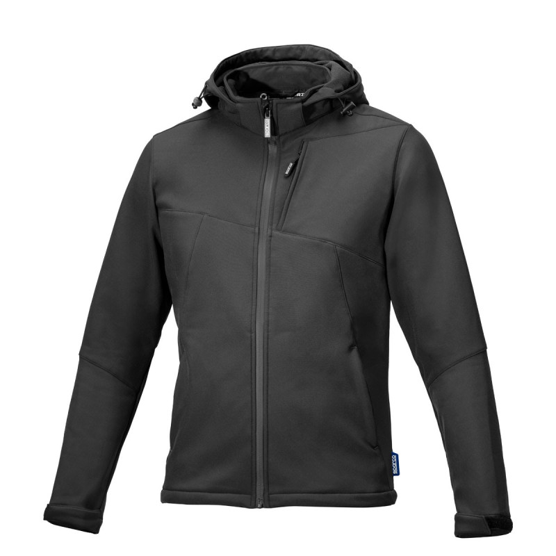 Softshell con cappuccio Sparco Grit - BTJ0004B0.BM.3XL - BTJ0004B0N023XL