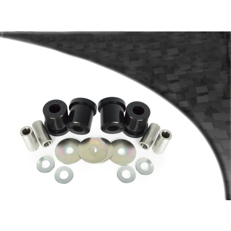 Silent bloc Powerflex Zwart binnenste bovenarm achter (gegoten arm) Audi A4 / S4 / RS4 (4 stuks) - PF-R3-216-4N - PFR3-216BLK - 5055676563620