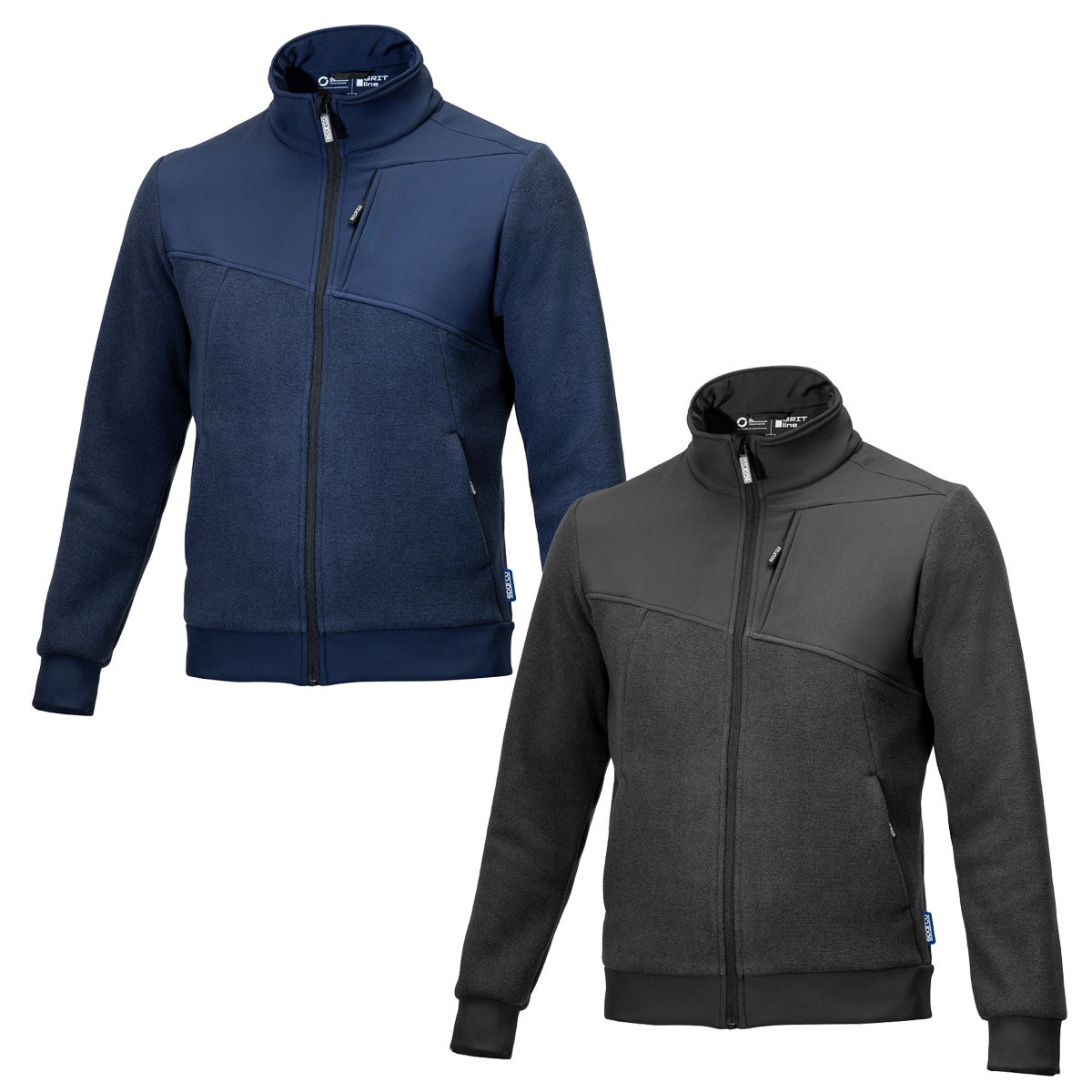 Sparco Grit fleece full zip - BTF0004B0.BM.L - BTF0004B0N0200L
