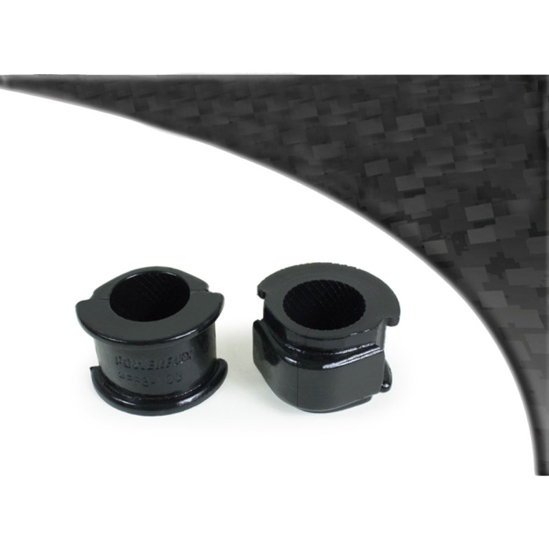 Silent bloc Powerflex Zwart Anti-rollbarsteun vooraan 28mm (2 stuks) - PF-F310328-2N - PFF3-103-28BLK - 5055676552945