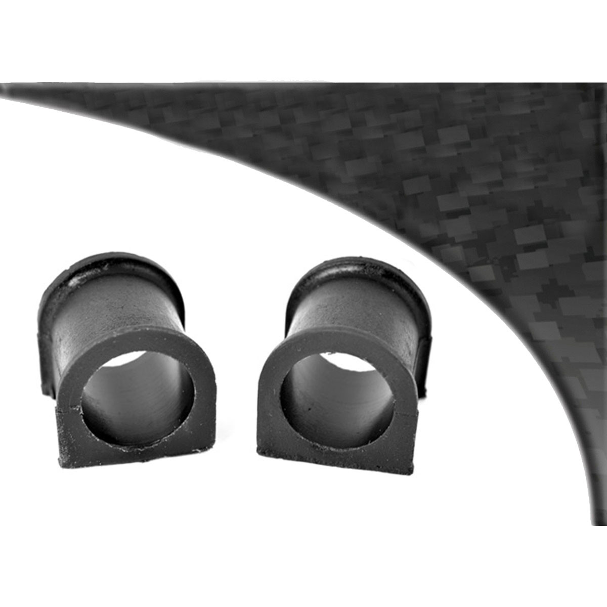 Boccola Powerflex Black supporto di barra anti-rollio anteriore 25mm (2 pezzi) - PF-F6380325-2N - PFF63-803-25BLK - 5055676558237