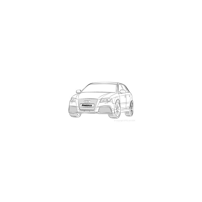 Powerflex Silentblocks Audi RS3 MK2 8P (2011-2013) - BUN-PF-00093 - BUN-PF-00093