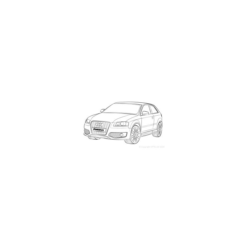 Powerflex Silentblocks Audi S3 MK2 8P (2006-2012) - BUN-PF-00109 - BUN-PF-00109