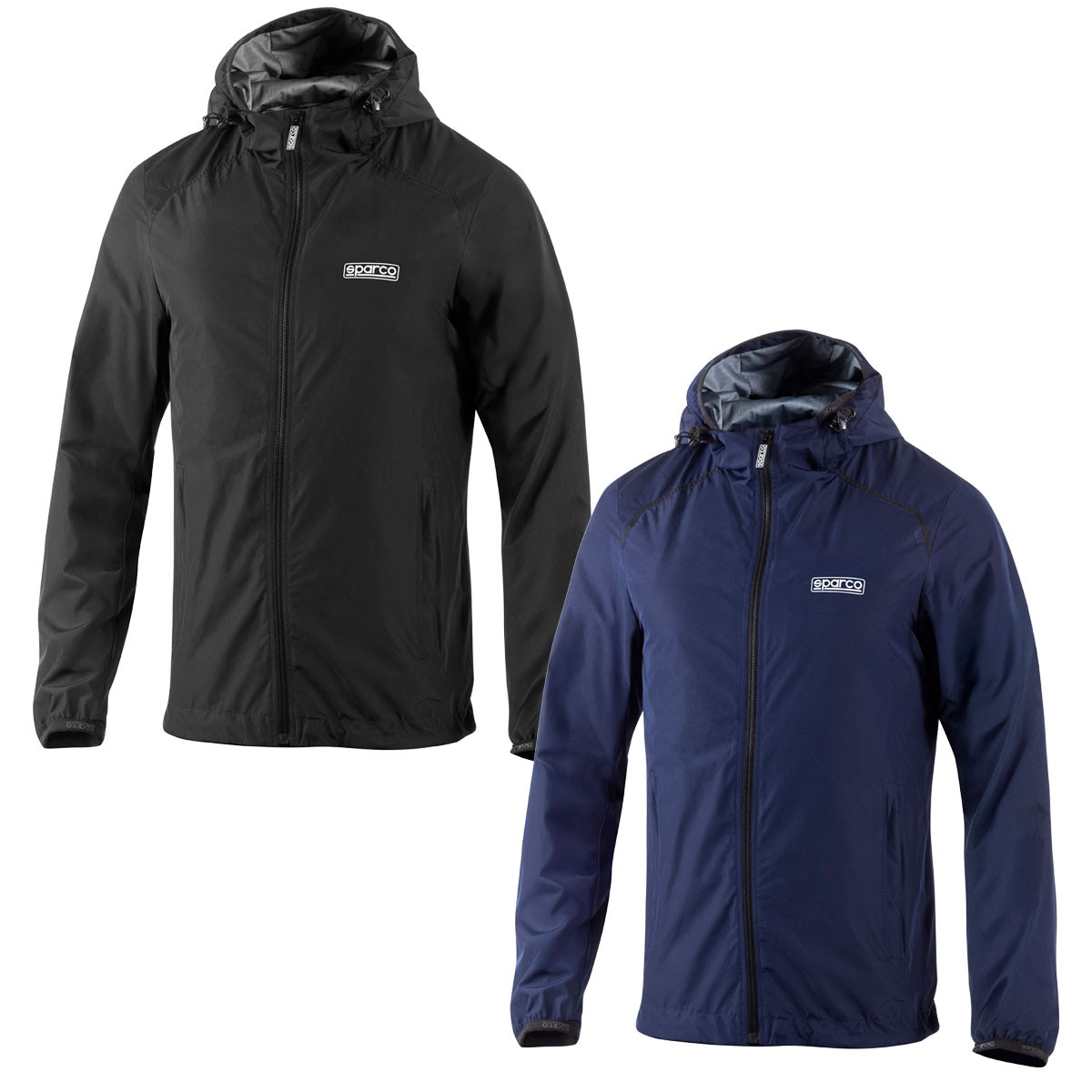 Sparco Teamwear windjack met capuchon - BMJ0029B0.BN.XL - BMJ0029B0N280XL