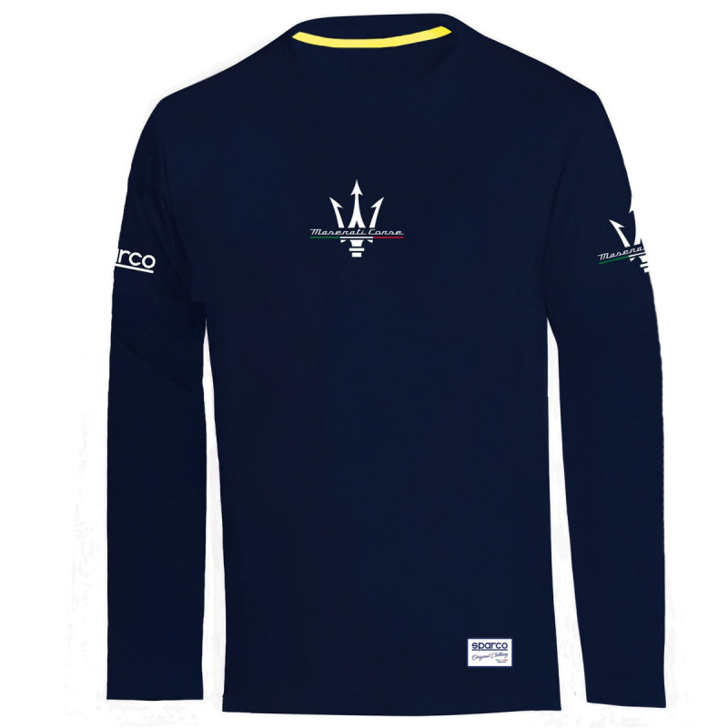 Sparco Maserati Corse T-shirt met lange mouwen - BML0060J0.BM.L - BML0060J0N0200L