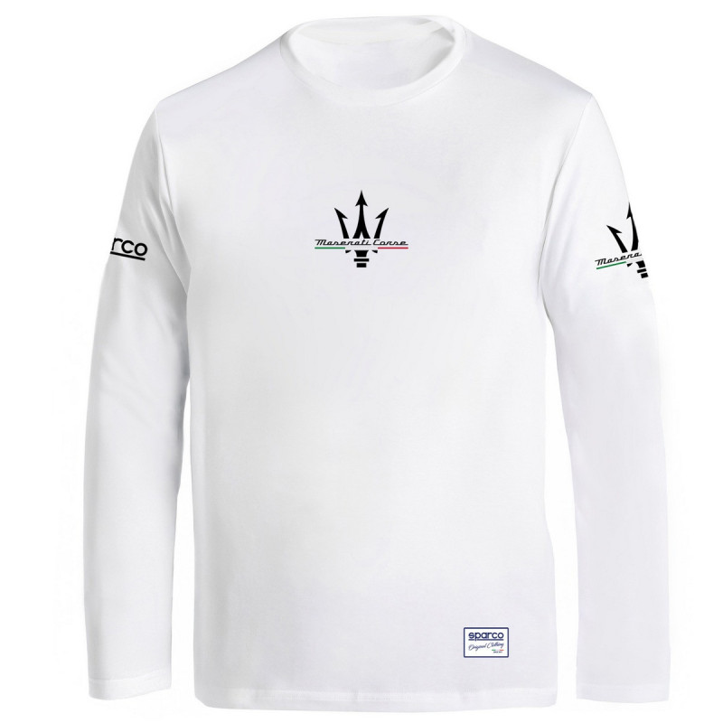 T-Shirt a maniche lunghe Sparco Maserati Corse - BML0060J0.BM.L - BML0060J0N0200L