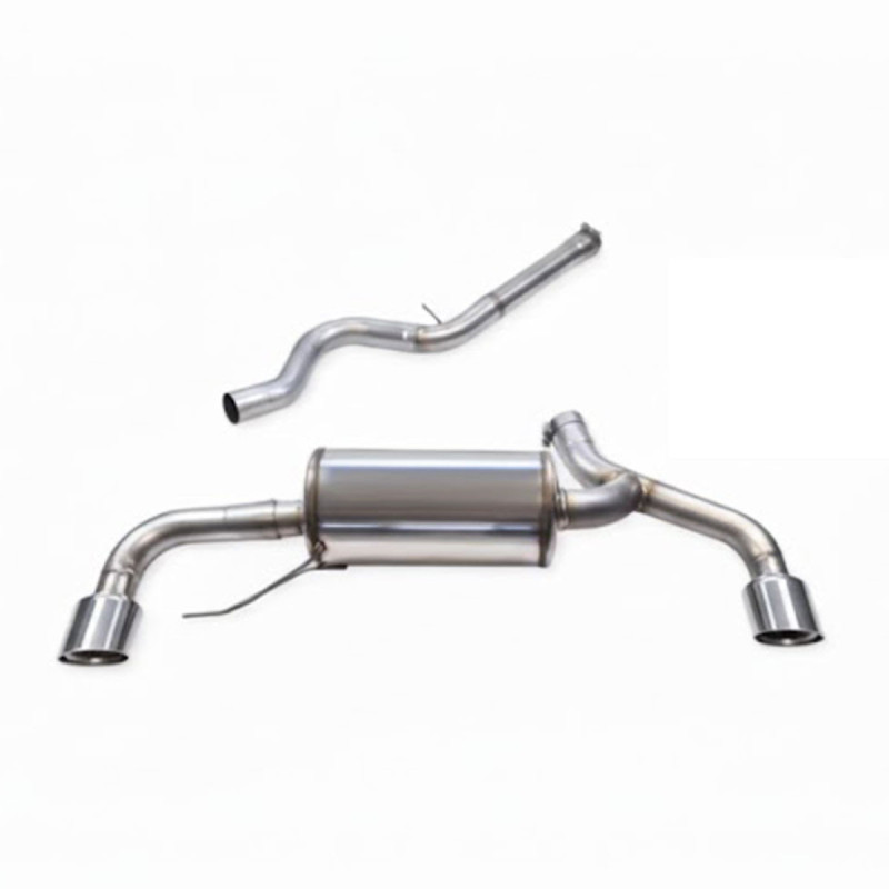 Middenbuis + geluiddemper 100 X-Race Inoxcar BMW G42 2,0 Coupé (met OPF) na 2023 - IC-CATBACKBMG4201XR10 - CATBACK.BMG42.01.XR10 - 3666618600475