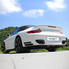 Inoxcar Exhaust System: Catalytic Converter + Rear Right and Left Mufflers for PORSCHE 997 turbo 480CV (post-2006) - IC-OV99701 - OV997.01 - 3661768300251