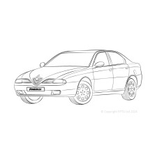 Powerflex Silentblocks Alfa Romeo 166 (1999-2007) - BUN-PF-00007 - BUN-PF-00007