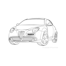 Powerflex Silentblocks Alfa Romeo MiTo (2008-2018) - BUN-PF-00015 - BUN-PF-00015