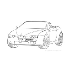Powerflex Silentblocks Alfa Romeo Spider 939 (2005-2010) - BUN-PF-00016 - BUN-PF-00016