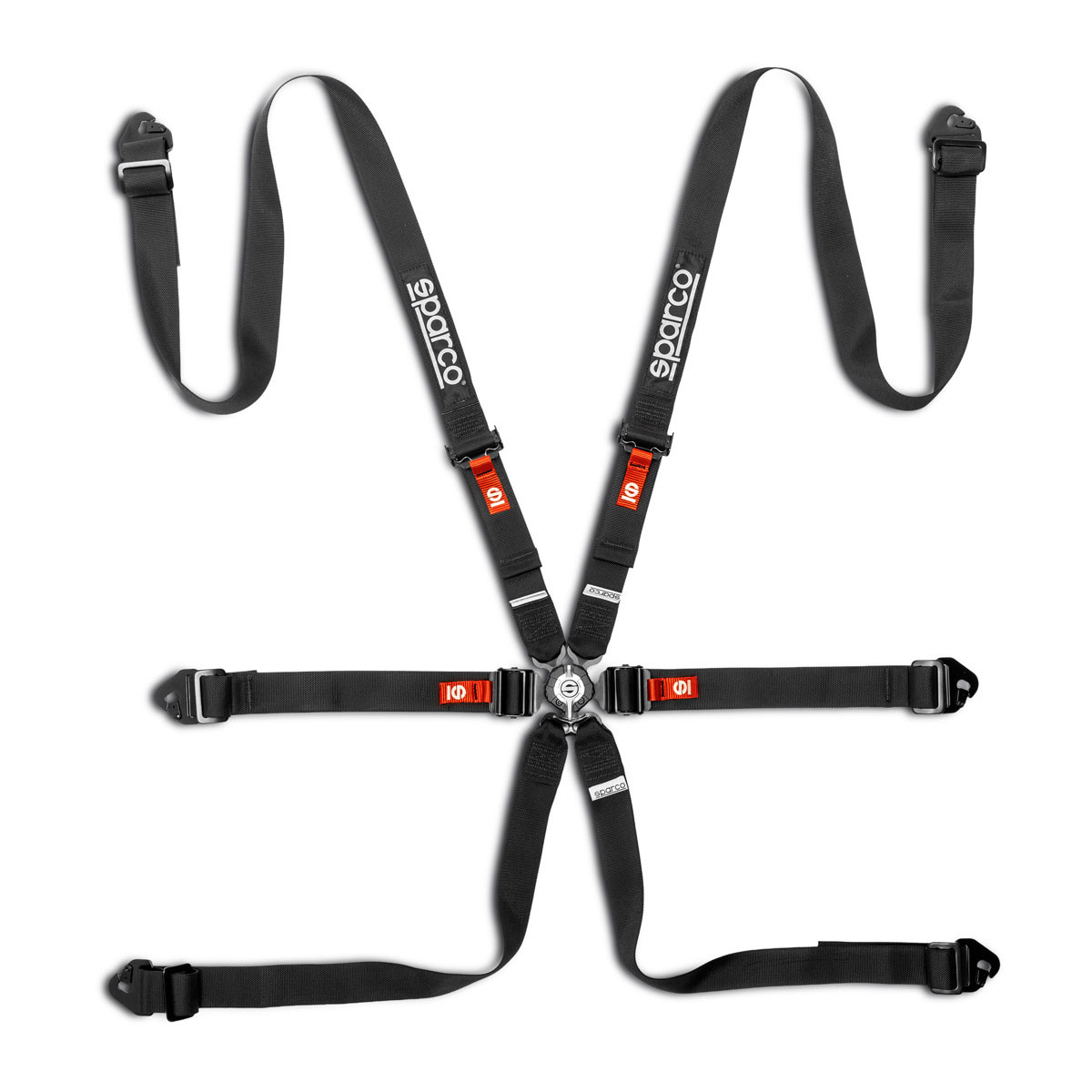Cintura 6 punti Sparco Competition H-2 Pull Down FIA - BRN0040B0.R - BRN0040B0R0100N