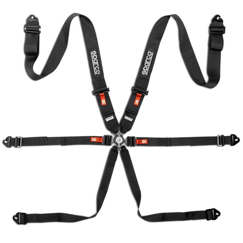 Sparco Competition H-3 FIA 6-point harness - BRN0054B0.N - BRN0054B0K0100N