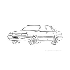 Powerflex Silentblocks Audi 80, 90 inc Avant (1973 - 1996) - BUN-PF-00033 - BUN-PF-00033