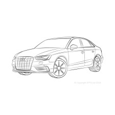 Silentblocs Powerflex Audi A3 MK3 8V tot 125 pk (2013 - 2020) Enkele arm - BUN-PF-00045 - BUN-PF-00045