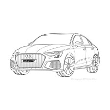Powerflex Silentblocks Audi A3 MK4 8Y FWD (2020-) multi-arm - BUN-PF-00046 - BUN-PF-00046
