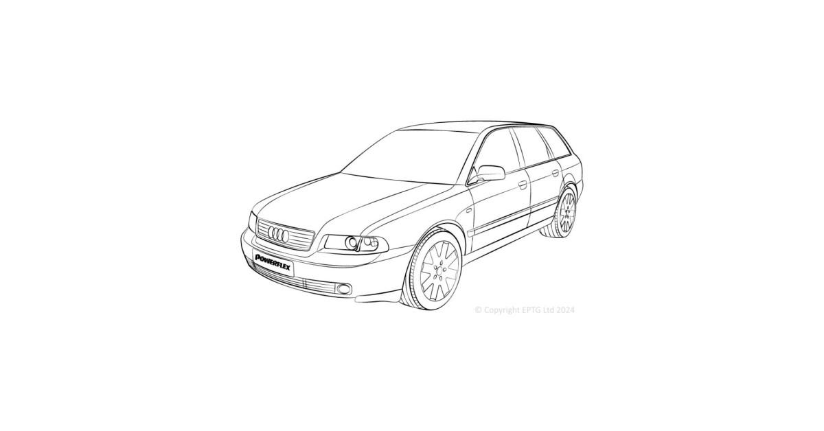 Boccole Powerflex Audi A4 Avant Quattro (1995-2001)