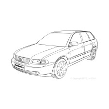 Powerflex Silentblocks Audi A4 Avant Quattro (1995-2001) - BUN-PF-00052 - BUN-PF-00052