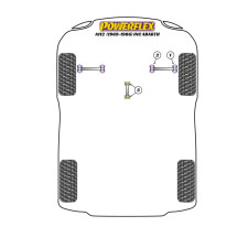 Powerflex bushes Autobianchi A112 inc Abarth (1969 - 1986)